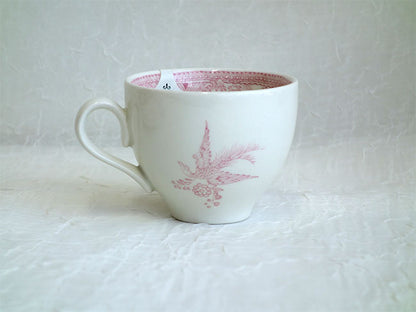イギリス製 Burleigh バーレイ社 Pink Asiatic Pheasants ピンクアジアティックフェザンツ カップ＆ソーサー コーヒーカップ ティーカップ 洋食器 英国食器 テーブルウエア  ※ギフトボックス別売り