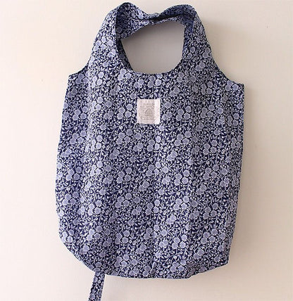 Burleigh バーレイ社　Blue Calico　ブルーキャリコ　エコバック　買い物バッグ　買い物袋　マイバッグ　生活雑貨　おしゃれ