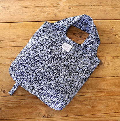 Burleigh バーレイ社　Blue Calico　ブルーキャリコ　エコバック　買い物バッグ　買い物袋　マイバッグ　生活雑貨　おしゃれ