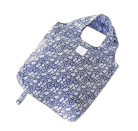 Burleigh バーレイ社　Blue Calico　ブルーキャリコ　エコバック　買い物バッグ　買い物袋　マイバッグ　生活雑貨　おしゃれ