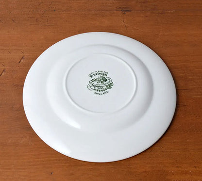 イギリス製　Burleigh バーレイ社　Green Asiatic Pheasants　 グリーンアジアティックフェザンツ　プレート 17.5cm 皿　お皿　洋食器　英国食器　テーブルウエア　花柄　 ※ギフトボックス別売り