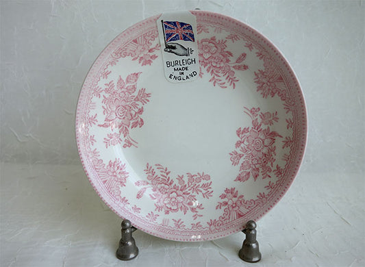 イギリス製　Burleigh バーレイ社 ピンクアジアティックフェザンツ　フルーツプレート プレート　皿　お皿　小皿　洋食器