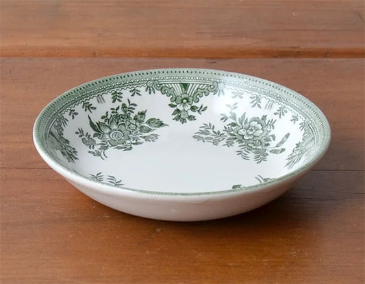 イギリス製　Burleigh バーレイ社　Green Asiatic Pheasants　 グリーンアジアティックフェザンツ　フルーツプレート　 プレート　小皿　お皿　皿　洋食器　英国食器　花柄