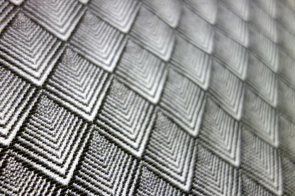 オーダーカーテン(ドレープ) フランス製「グラファイト」WH＆BK　ヨーロッパ　ドット柄　共布タッセル付き　インポートカーテン